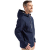 Clique Men's Dark Navy Telemark Eco Stretch Softshell Full Zip Hooded Jacket