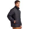 Clique Men's Black Elevation Eco Full Zip Puffer Jacket