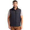 Clique Men's Black Elevation Eco Full Zip Puffer Vest