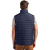 Clique Men's Dark Navy Elevation Eco Full Zip Puffer Vest