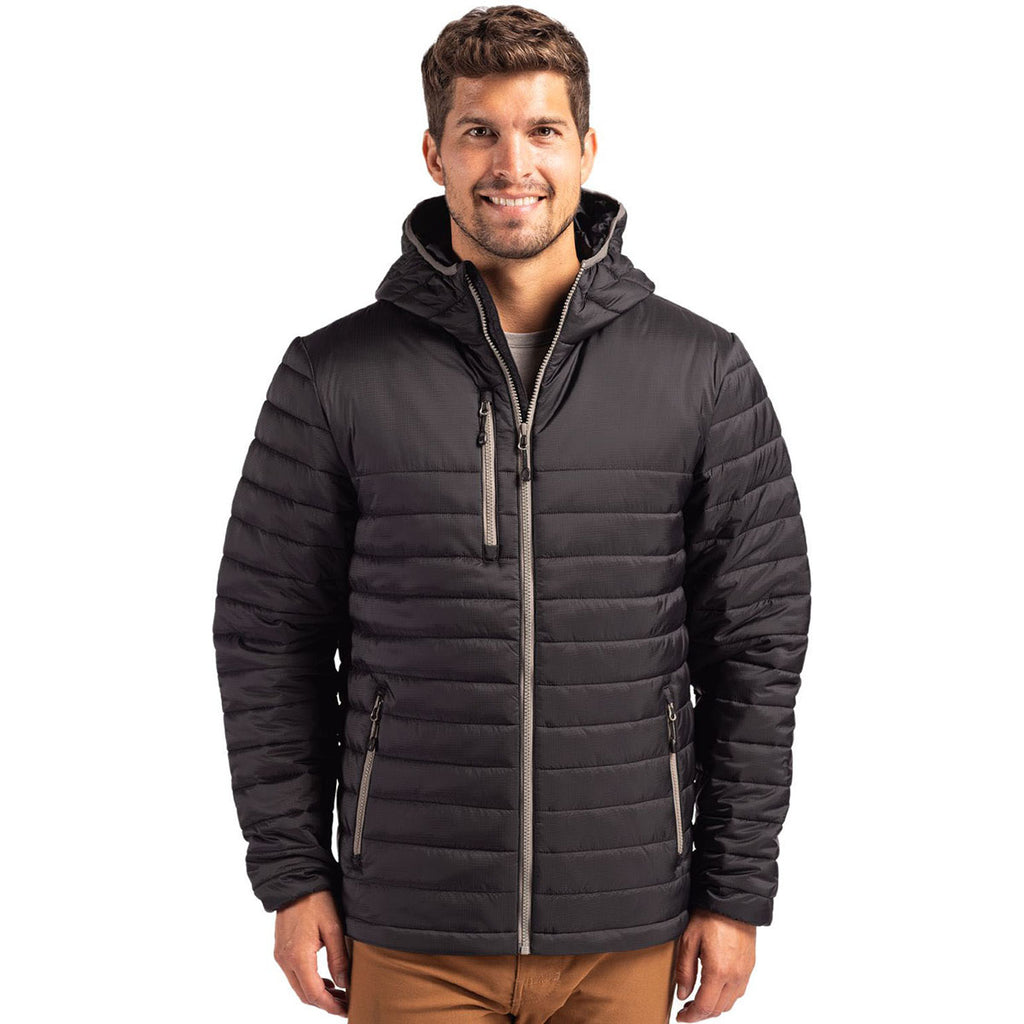 Clique Men's Black Valhalla Full Zip Puffer Jacket