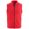 Clique Men's Red Powder Recycled Fleece Vest