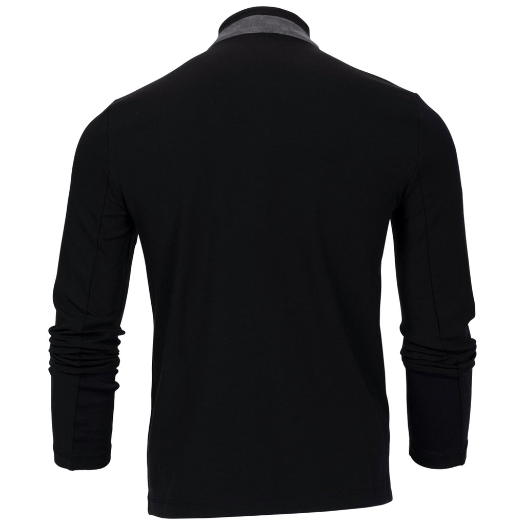 Greyson Men's Shepherd Black Sequoia 1/4 Zip