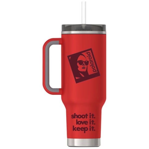 Thermos Crimson 40oz Stainless Steel Cup Holder Mug