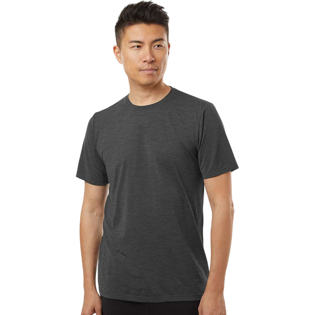 ANETIK Men's Charcoal Heathered Low Pro Tech T-Shirt