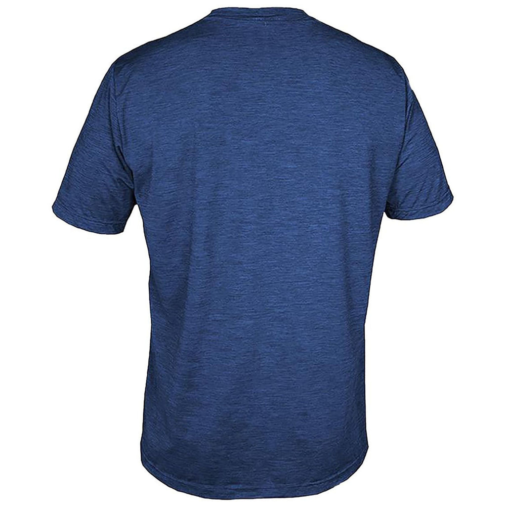 ANETIK Men's Navy Heathered Low Pro Tech T-Shirt