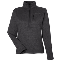 Marmot Women's Black Heather Dropline Half-Zip Jacket
