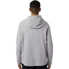 North End Men's Platinum Heather Spirit Textured Hooded Pullover