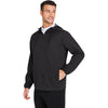 North End Men's Black Heather Network Lightweight Jacket