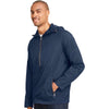 North End Men's Classic Navy/Carbon Aura Lightweight Packable Anorak