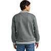 New Era Men's Grey Frost Varsity Heavyweight Fleece Jacket