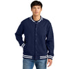 New Era Men's True Navy Varsity Heavyweight Fleece Jacket