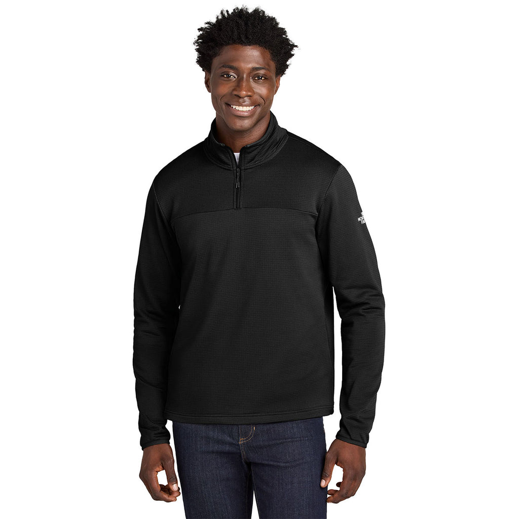 The North Face Men's TNF Black Aim 1/4-Zip Fleece