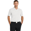 Nike Men's White Dri-FIT Micro Pique 2.0 Polo