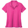 Nike Women's Vivid Pink Dri-FIT Micro Pique 2.0 Polo