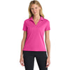 Nike Women's Vivid Pink Dri-FIT Micro Pique 2.0 Polo