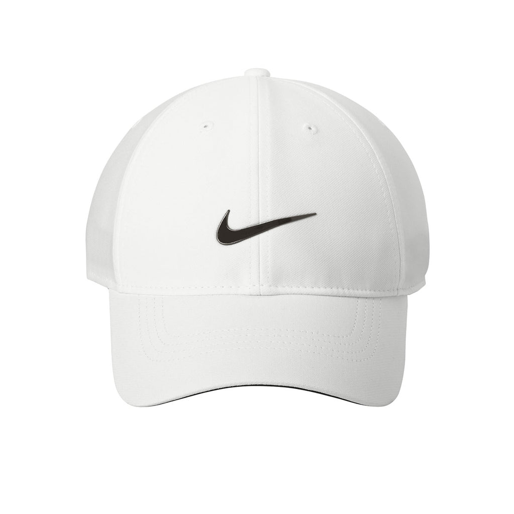 Nike White Dri-FIT Swoosh Performance Cap