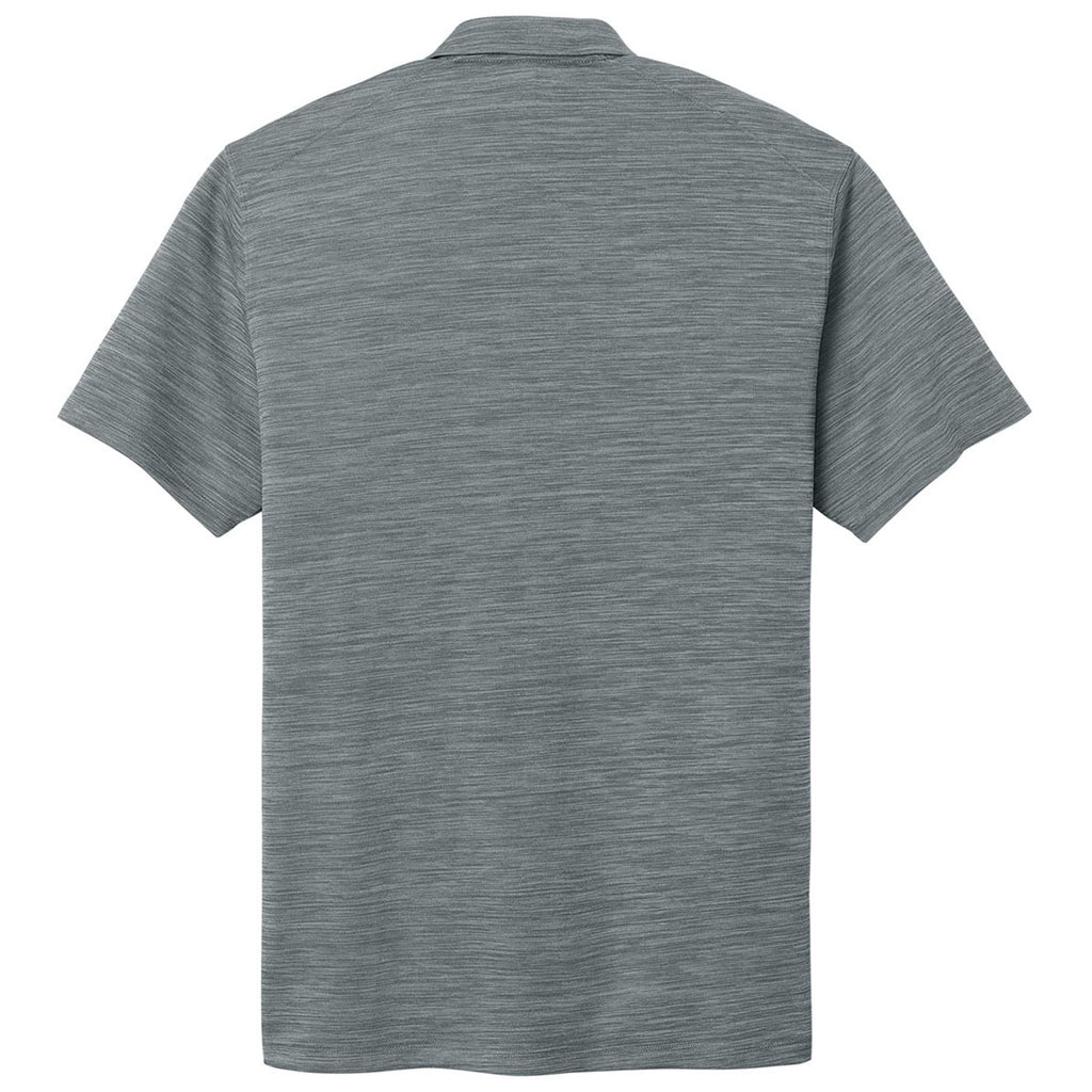 Nike Men's Cool Grey Dri-FIT Striated Polo