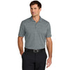 Nike Men's Cool Grey Dri-FIT Striated Polo