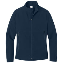 Nike Women's Navy Full-Zip Soft Shell Jacket