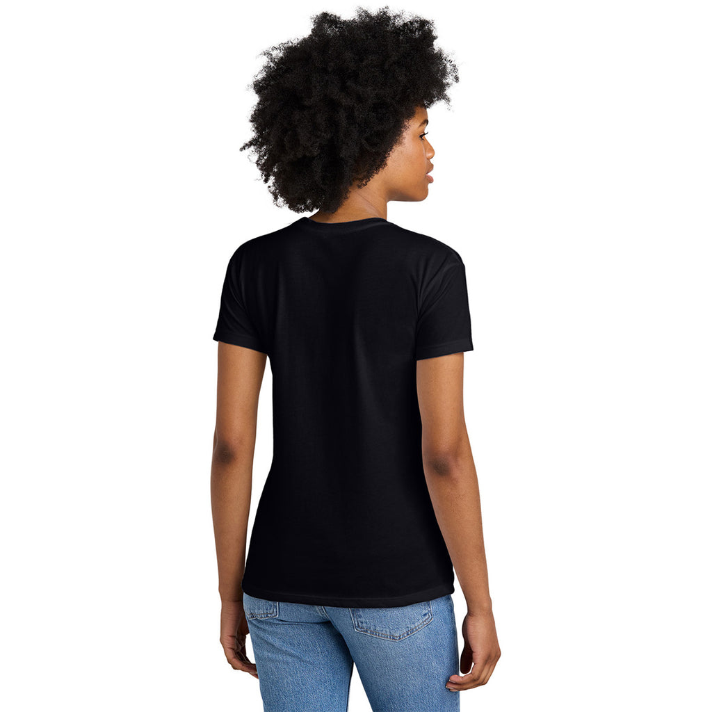 Next Level Women's Black CVC Relaxed Tee