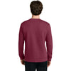 Next Level Men's Heather Cardinal Apparel Adult Malibu Crewneck Sweatshirt