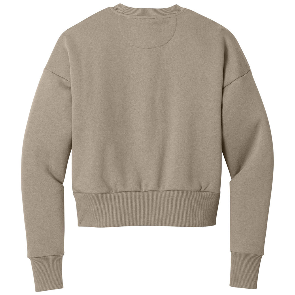 Next Level Women's Tan Heavyweight Sweatshirt