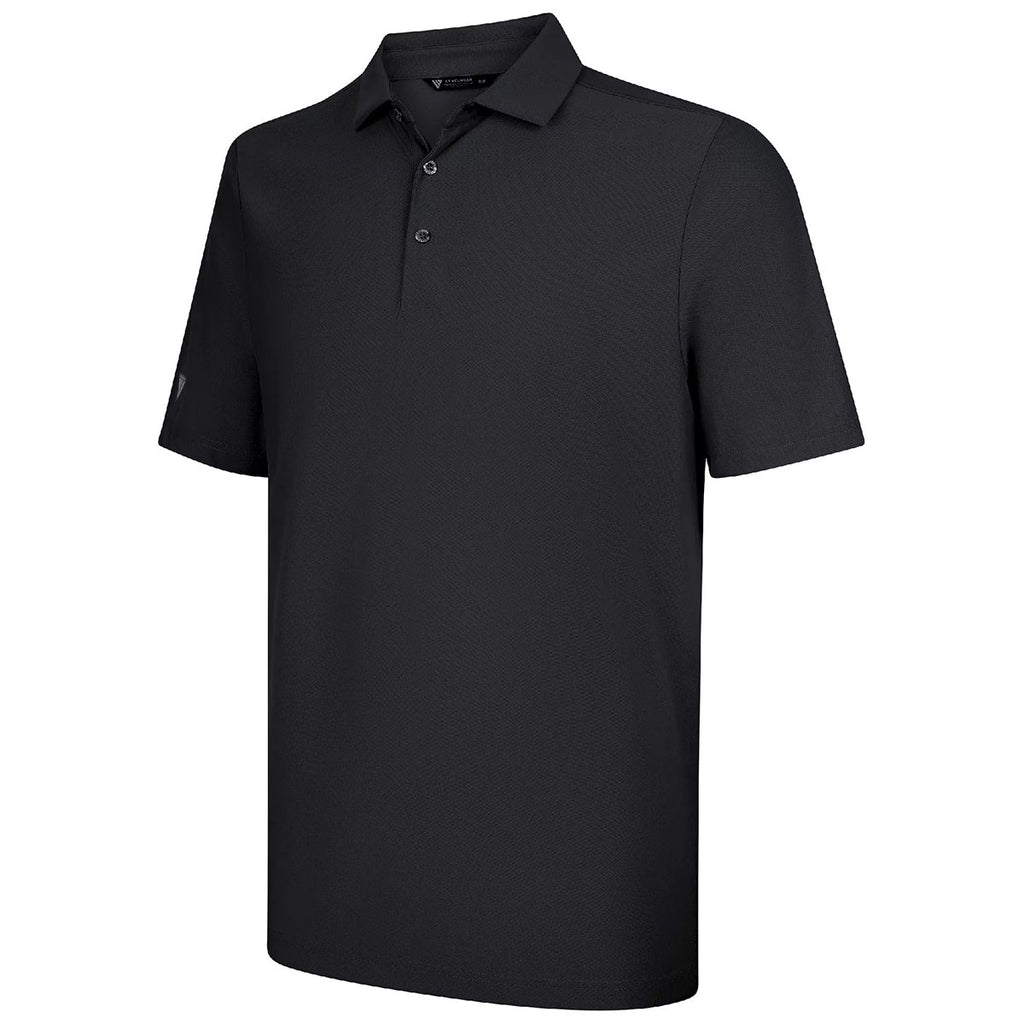 Levelwear Men's Black Eternal Polo