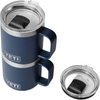 YETI Navy Rambler 10 oz Stackable Mug with Durasip Ceramic Lining