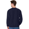 Hanes Unisex Athletic Navy Beefy Sweats Premium Heavyweight Crewneck Sweatshirt