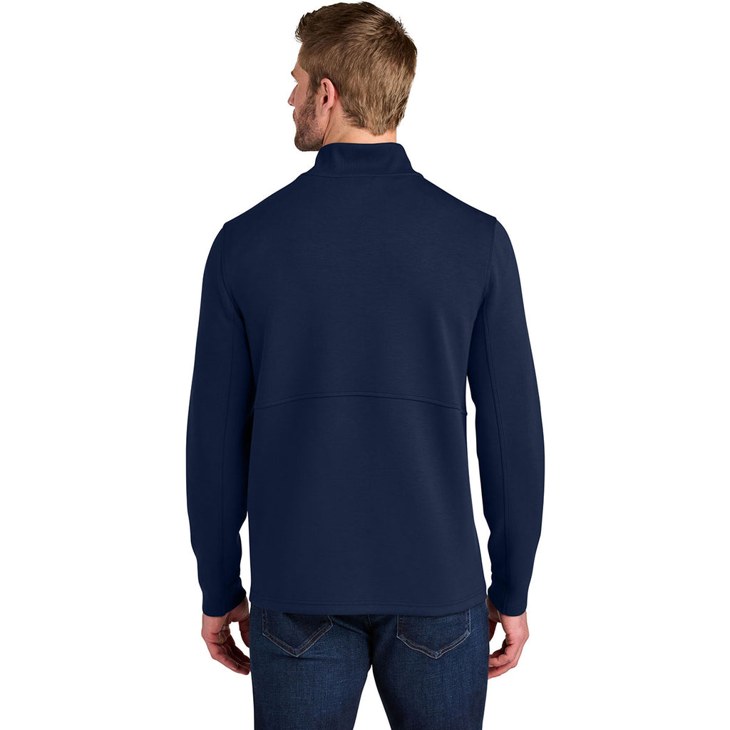 OGIO Men's River Blue Navy Transcend 1/4-Zip