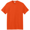 Port & Company Men's Orange Core Blend Recycled Tee