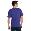 Port & Company Men's Purple Core Blend Recycled Tee