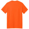 Port & Company Men's Safety Orange Core Blend Recycled Tee