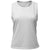 BAW Women's White High Low Tank