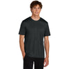 Port & Company Men's Black Heather Heather Performance Tee