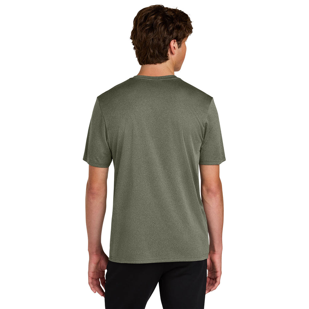 Port & Company Men's Olive Drab Green Heather Heather Performance Tee