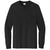 Port & Company Men's Jet Black Tall Long Sleeve Essential Pocket Tee