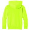Port & Co. Youth Safety Green Easy Fleece Pullover Hooded Sweatshirt