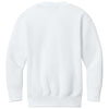 Port & Company Youth White Core Fleece Crewneck Pocket Sweatshirt