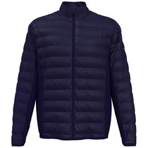 Perry Ellis Men's Peacoat Navy Full Zip Puffer Jacket