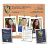 The Magnet Group Custom Picture Frame Magnet with 3 Punch Outs
