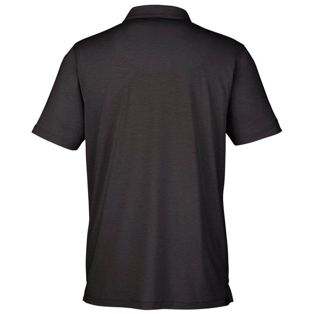 Puma Golf Men's Puma Black Bandon Polo