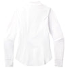 UNRL Women's White Performa Fitted Half-zip