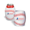 Primeline White Baseball Can and Beverage Holder