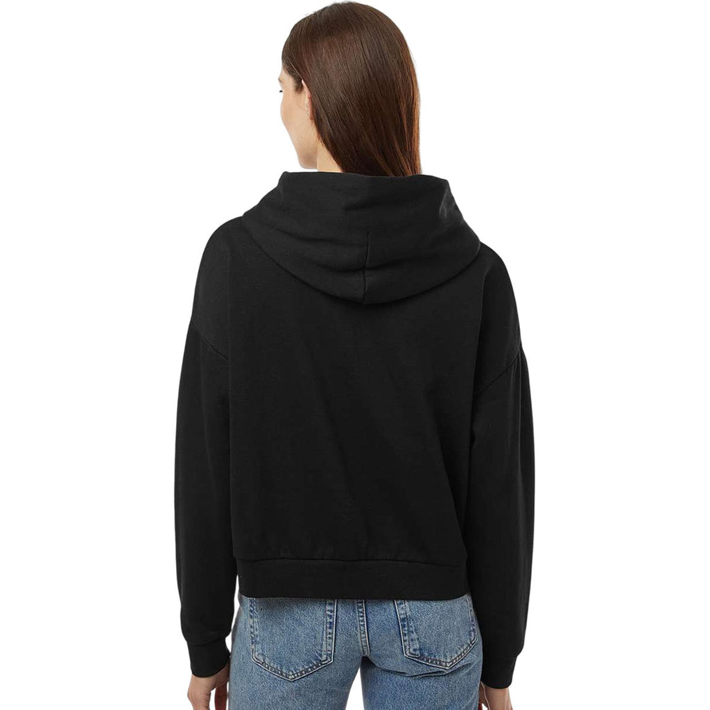 Independent Trading Co. Women's Black California Wave Wash Sunday Hooded Sweatshirt