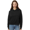 Independent Trading Co. Women's Black California Wave Wash Sunday Hooded Sweatshirt