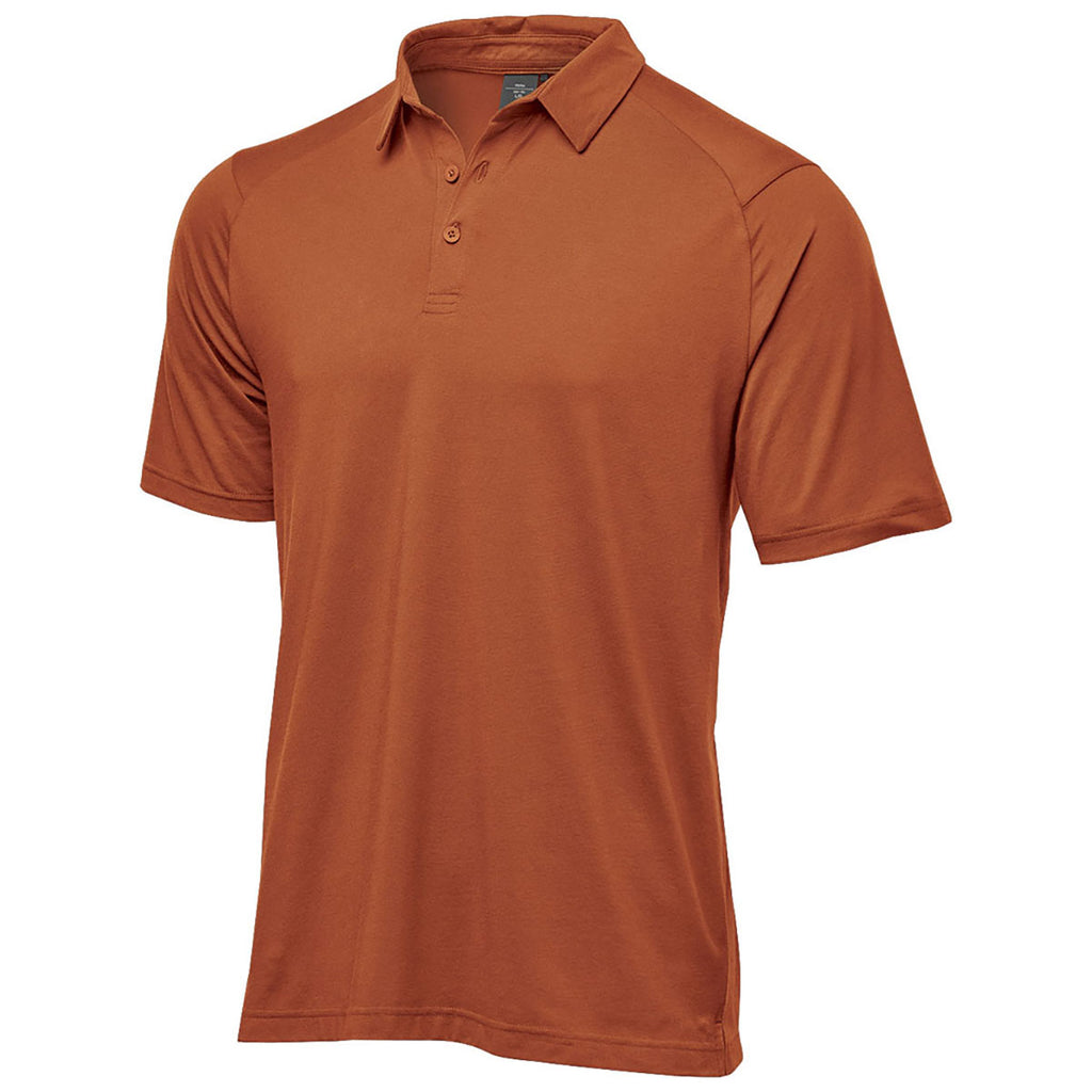 Stormtech Men's Rust Oasis Short Sleeve Polo