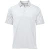 Stormtech Men's White Oasis Short Sleeve Polo