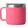 YETI Tropical Pink Rambler 14 oz Stackable Mug with Durasip Ceramic Lining